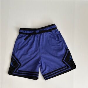 Purple and Black Athletic Shorts